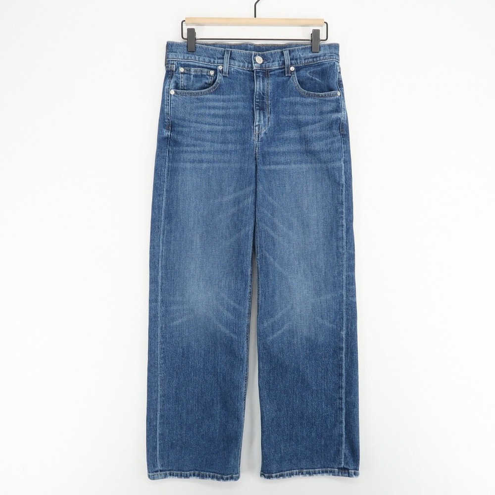 AYR The Secret Sauce Jeans Womens 30S Blue Straight Stretch Denim USA Made